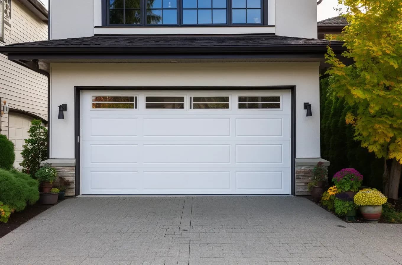Beautiful garage door installation